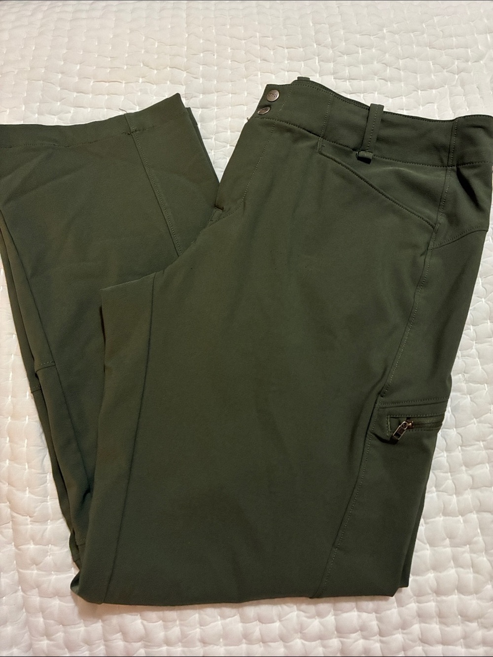 Koppen Olive Green Women's Cargo Pants Size 14